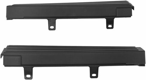 OKJHFD For Ford for F150 2009-2014 سوداء الخطوة الجانبية تغطية الباب الخلفي اليمين اليمين (البلاستيك) in Saudi Arabia