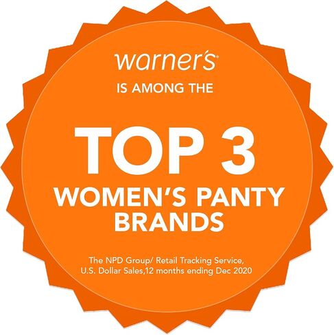 Warner's Women's No Pinching, No Problems Tailored Hi-Cut 5138J, Dusty Blue in Kuwait