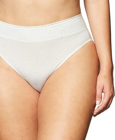 Warner's Women's No Pinching, No Problems Tailored Hi-Cut 5138J, Dusty Blue in Kuwait