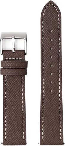 CongYi Handmade Genuine Leather Watch Band 18mm 20mm 22mm Soft Cowhide Watch Strap Quick Release Wristband Belt in Saudi Arabia