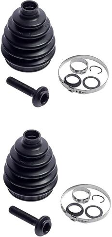 Replacement N Set of 2 Left and Right Outer CV Joint Boot Kit For Audi in Saudi Arabia