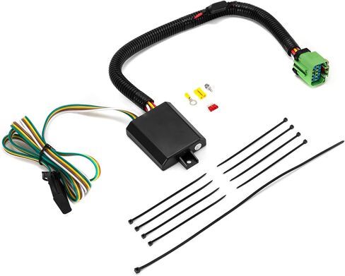 Wsays Trailer Wiring Harness 4-Pin Plug & Play Compatible with Jeep Grand Cherokee 2007-2013 in Kuwait