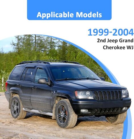 Wsays Trailer Wiring Harness 4-Pin Plug & Play Compatible with Jeep Grand Cherokee 2007-2013 in Kuwait