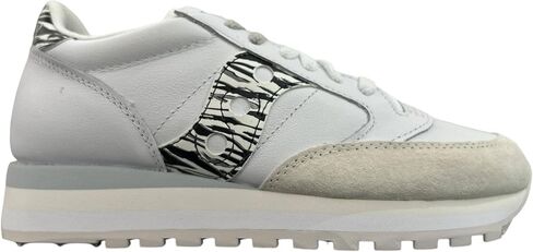 Saucony Women's Jazz Triple Sneaker, Mud/Ivory, 8 in Saudi Arabia