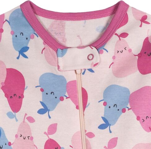 Onesies Brand Baby Girls' 2-Pack Footed Pajamas, Sunny Day, 0-3 Months in Kuwait