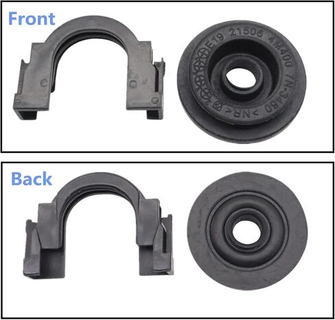 NLQR 2 Set Upper Radiator Mount Bracket and Bushing Fit for Nissan Altima 2007-2013 Maxima 2004-2017 Murano 2003-2014 Quest 2004-2016 Rogue 2008-2015 2.5L 3.5L 21506-6M100 21542-CA000 in Saudi Arabia