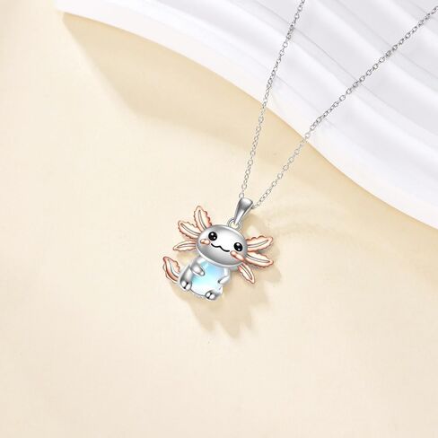 Hancock Polar Bear Necklace Sterling Silver Moonstone Bear Pendant Jewelry Animal Gifts for Women in Kuwait