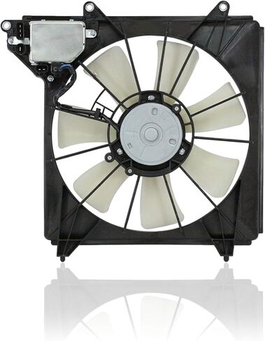 A/C Contenser Fan Assembly - Cooling Direct Compatible/Presenting لـ 38615R9PA01 14-20 Acura RLX مع وحدة التحكم - الجانب الأيمن in Saudi Arabia