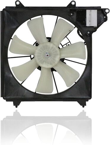 A/C Contenser Fan Assembly - Cooling Direct Compatible/Presenting لـ 38615R9PA01 14-20 Acura RLX مع وحدة التحكم - الجانب الأيمن in Saudi Arabia