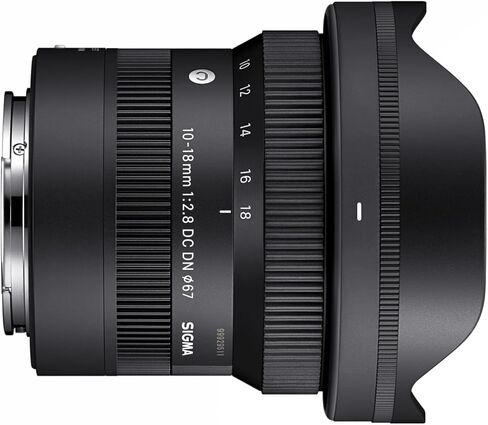 Sigma 10-18mm f/2.8 DC DN Contemporary Lens for Sony-E Mount with Pixel Advance Accessories and Travel Bundle | 207965 | Sigma 10-18mm f/2.8 Sony in Saudi Arabia