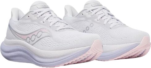 Saucony Women's Triumph 23 Sneaker, Vapor/Arctic, 7.5 Wide in Kuwait