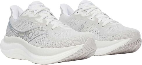 Saucony Women's Triumph 23 Sneaker, Vapor/Arctic, 7.5 Wide in Kuwait