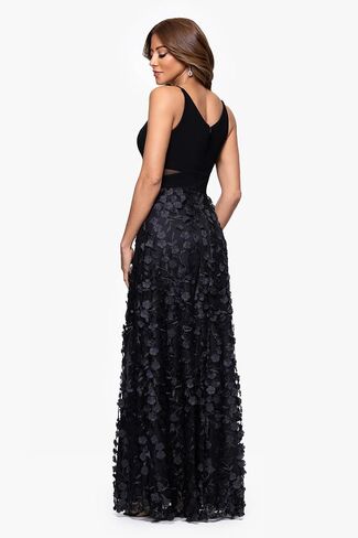 Xscape Women's Short Scuba Off-The-Shoulder Ruffle Midi Dress with Center Back Zipper in Saudi Arabia