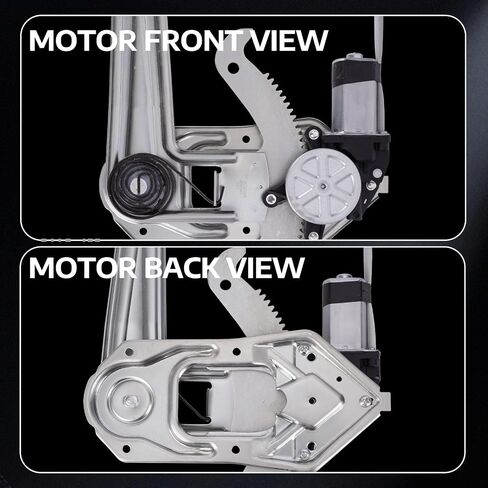 MOCA 2 Pcs Front Left Right Power Window Regulator w/Motor Fit 1993-2011 for Ford Ranger in Saudi Arabia