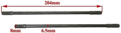 M8x204mm Cylinder Stud Bolt Compatible With GPX 155cc Goten W150-G in Saudi Arabia