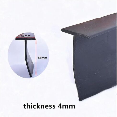 Rubber T Strip Glass Glass Wood Load Edge Sheiled Sheield Car Seals Cable Cover Cover Cover Photovoltaic Sealing Strips Black (17 × 15mm ، 3M_T) in Saudi Arabia