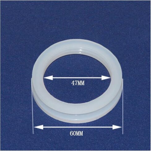 10Pcs Silicon Seal Ring for Vacuum Tube Solar Water heaters,Dia.58mm or 47mm White(47mm) in Saudi Arabia