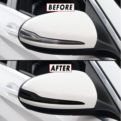 Slickmod Precut Vinyl Smoke Lint لعام 2015-2021 Mercedes C Class Class (2. in Saudi Arabia