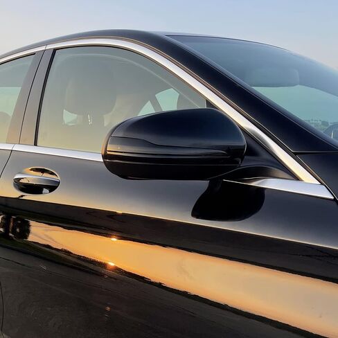 Slickmod Precut Vinyl Smoke Lint لعام 2015-2021 Mercedes C Class Class (2. in Saudi Arabia