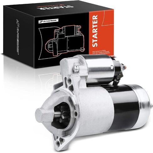 A-Premium Starter Motor متوافق مع Chrysler Sebring 2001-2005 ، Dodge Stratus 2001-2005 ، Mitsubishi Galant 1999-2003 ، Eclipse ، Outlander ، L4 2.4L ، 12V 1.4kW 8 Teath CW ، استبدل# MD356178 ، M1T84883 in Saudi Arabia