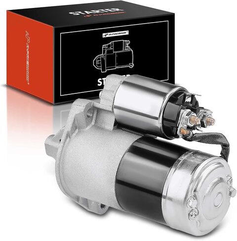 A-Premium Starter Motor متوافق مع Chrysler Sebring 2001-2005 ، Dodge Stratus 2001-2005 ، Mitsubishi Galant 1999-2003 ، Eclipse ، Outlander ، L4 2.4L ، 12V 1.4kW 8 Teath CW ، استبدل# MD356178 ، M1T84883 in Saudi Arabia