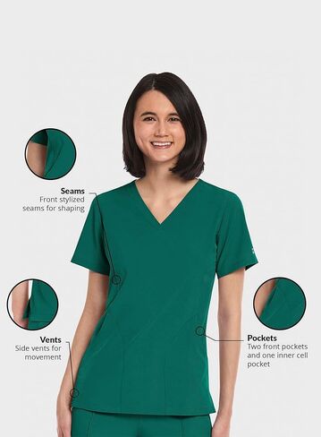 Maevn Matrix Impulse Women’s V-Neck Top in Kuwait