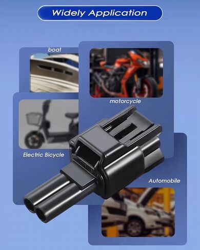 3 Pin Plug Connector Without Wire, Electrical Male Female Plug Connector, Quick Connect/Disconnect Socket, Suitable for Marine Boat Car Truck Motorcycle or Other Devices(3 pin black) in Kuwait