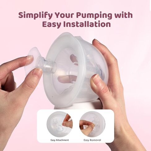 Flange Insert 17mm for 24mm Flange/Shield of Most Pumps, Flange Sizing Kit with Storage Box, Silicone Breast Pump Flange Insert, Cleaning Brush, Pumping Breastfeeding Essentials, 4PCS 17mm in Saudi Arabia