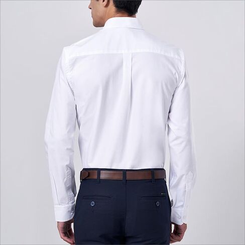 Cotton King Mens Shirts | 100% Cotton Long Sleeve Shirts for Men | Button Down Shirt Men | Oxford Mens Dress Shirt in Saudi Arabia