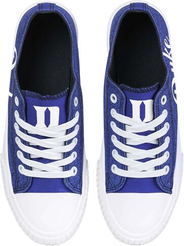 foco NCAA Womens Color Glitter Low Top Canvas Shoes - 7 in Saudi Arabia