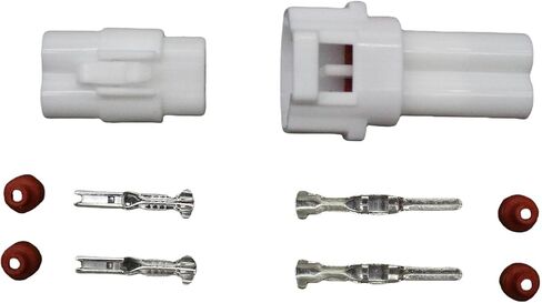 2 Pin Waterproof Wire Connector 6187-2171 Compatible with Sumitomo MT090 Auto Motorcycle Harness Plug Replaces 6180-2181 6180-2321 6187-2311 in Saudi Arabia