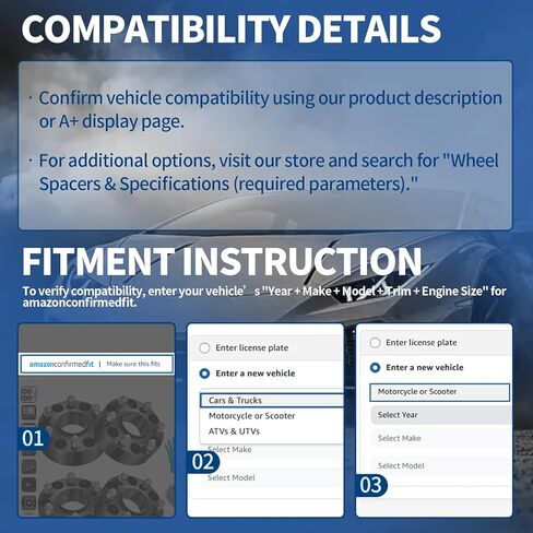 5x4.75 Wheel Spacers 5x4.75, 20mm Thick, 5 Lug Hub Centric Spacers Compatible with Corvette, Blazer, S10, Camaro, Firebird, Sonoma, Bravada, XLR, Jimmy, S10 Blazer, M12x1.5 Studs 70.3mm Hub Bore, 2Pcs in Saudi Arabia