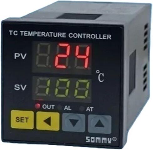 أداة التحكم في درجة حرارة TC7-M1 ضبط درجة حرارة الشاشة الرقمية TC4-M1/TC6-M1 (7) in Kuwait