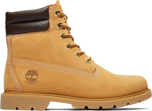 Timberland Women's Linden Woods 6-Inch Waterproof Fashion Boot, Black-New 2024, 8 in Saudi Arabia