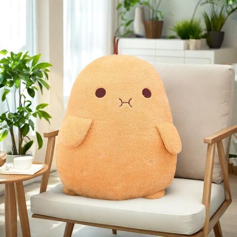 Cute Potato Plush Toy Kawaii Potato Stuffed Doll Soft Stuffed Food Potato Plushie Pillow Toys Doll Kids Gifts (20.8in) in Saudi Arabia