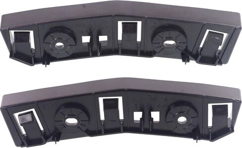 Front Left Driver & Right Passenger Side Set Of 2 Bumper Cover Support Bracket Mounting Retainer Brace Pair Replacement For 2014-2018 Jeep Cherokee Black Textured Plastic CH1032102 CH1033102 in Saudi Arabia
