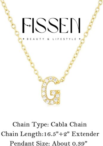 Initial Necklaces for Women, 14K Gold Plated Letter Necklace Dainty Gold Choker Necklaces for Women Trendy Name Necklace Personalized Gold Jewelry in Kuwait