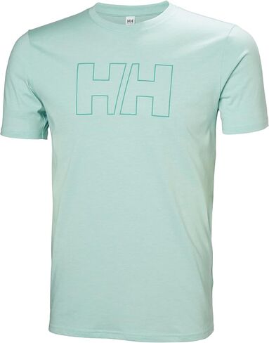 Helly-Hansen HH Tech Logo T-Shirt for Men - Comfortable, Moisture-Wicking Shirt for Outdoor Activities, Casual Wear in Saudi Arabia