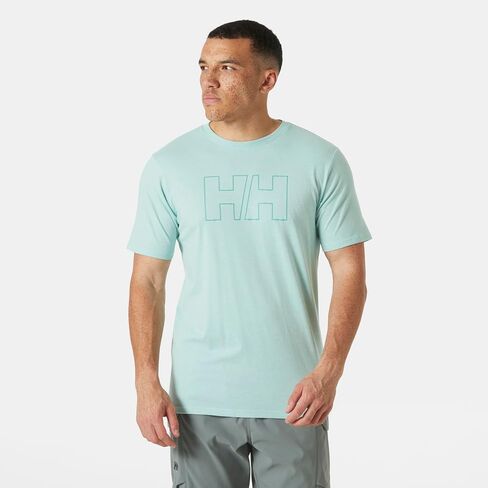 Helly-Hansen HH Tech Logo T-Shirt for Men - Comfortable, Moisture-Wicking Shirt for Outdoor Activities, Casual Wear in Kuwait