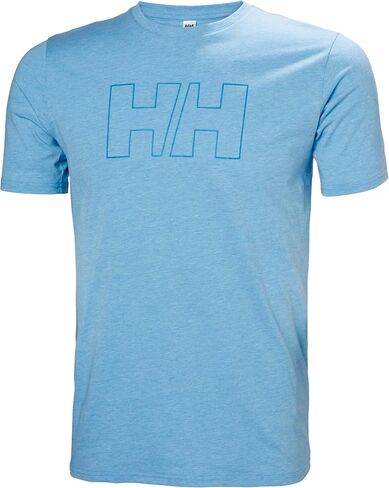 Helly-Hansen HH Tech Logo T-Shirt for Men - Comfortable, Moisture-Wicking Shirt for Outdoor Activities, Casual Wear in Kuwait