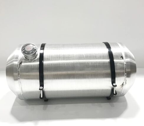 JSD أجزاء السيارات خزان الوقود 12 1/2 جالون 12x26 "3/8npt end end end end spun aluminium tank 12.5 gals in Saudi Arabia