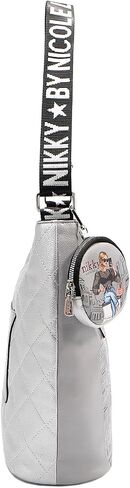 Nicole Lee NIKKY Urban Coffee Dream Shoulder Bag, Vegan Leather in Saudi Arabia