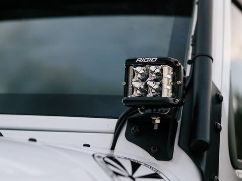 Rigid Industries 26221 Spot Light, Black in Saudi Arabia