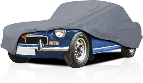 Dashield Ultimum Series Series Cover for Triumph TR6 1968-1976 Roadster قابلة للتحويل 2 أبواب جميعها حماية الطقس شبه مخصصة الغبار ، الشمس ، الثلج ، حماية الأمطار في الهواء الطلق في الهواء الطلق in Saudi Arabia
