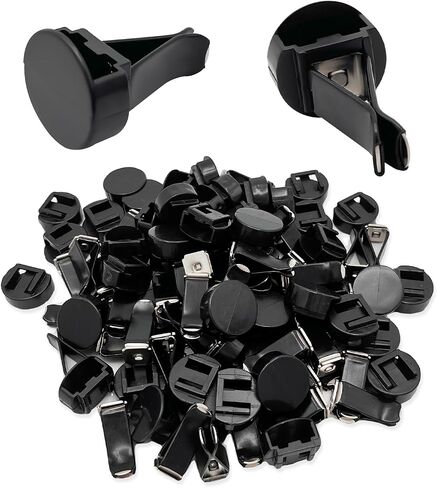 30 PCS Car Metal Air Vent Clips, Auto Perfume Air Outlet Clips Replacement, Air Freshener Clips with Plastic Slot Suitable for Most Vehicle, Universal Car Accessories in Saudi Arabia