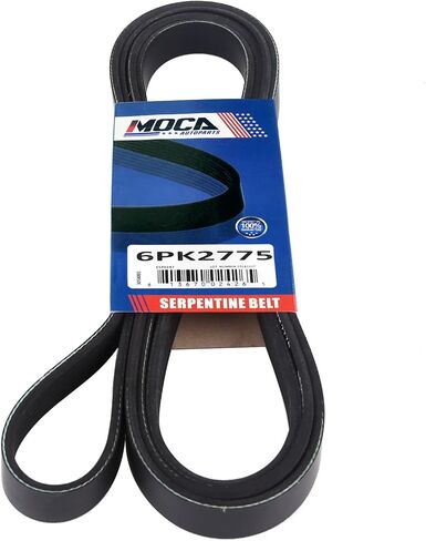 6pk2775 Serpentine Belt Fit 2006-2010 لـ Pontiac G6 ، 2007-2008 لـ Saturn Aura ، 2008-2009 Vue ، 2006-2011 لـ Chevrolet Impala ، 2006-2010 Malibu ، 2006-2007 Monte Carlo ، 2009 for Kia Borrego in Saudi Arabia