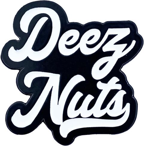 Deez Nutz Soft Enamel Pin in Kuwait