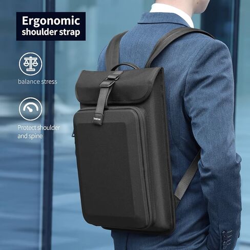 Smatree Upgrade Hard Travel Laptop Backpack for Asus rog Zephyrus G16 2025/2024/2023 ، Rog Zephyrus M16/ROG Flow X16 ، Galaxy Book5/4/3 Pro/Pro 360 ، Galaxy Book4 Edge/Book4 ultra in Saudi Arabia