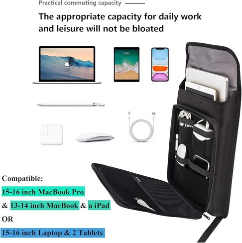 Smatree Upgrade Hard Travel Laptop Backpack for Asus rog Zephyrus G16 2025/2024/2023 ، Rog Zephyrus M16/ROG Flow X16 ، Galaxy Book5/4/3 Pro/Pro 360 ، Galaxy Book4 Edge/Book4 ultra in Saudi Arabia