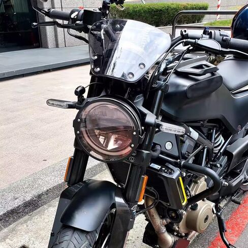 Windshield Windscreen Wind Screen Deflector Wind Shield Guard Competible With Svartoilen 401 250 Vitpilen 401 250 2018-2023 Accessories (Light Smoke) in Kuwait